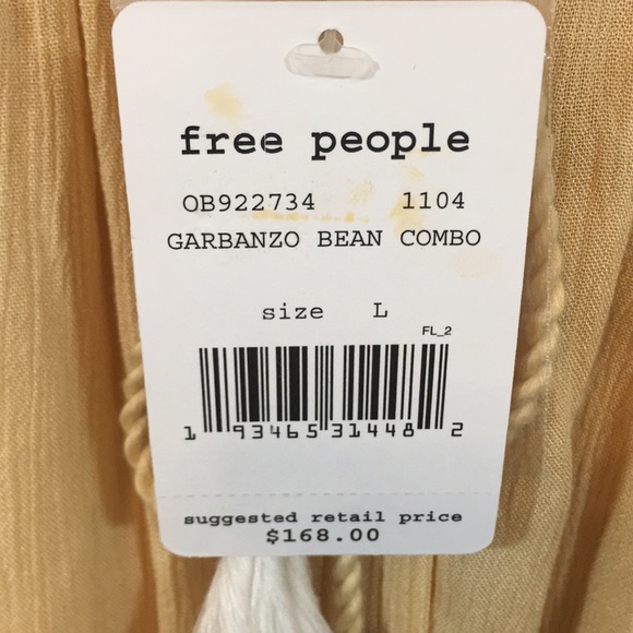 NWT Free People Garbanzo Will Wait maxi dress Boho - Picture 10 of 13